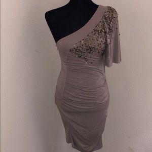 BeBe Single Shoulder Dress